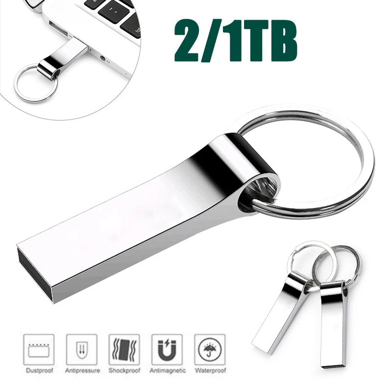 USB 3.0 2TB U Disk 1TB PEN DRIVE 32GB-2TB USB Flash Drive Pendrive 1TB Metal Flash Drive 1tb Flash Disk Expansion Disk