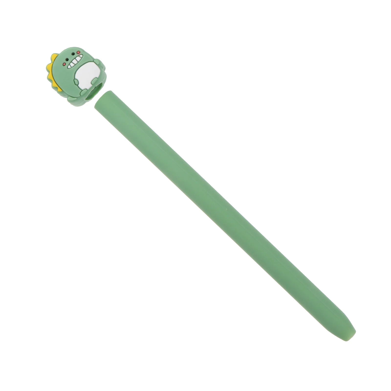 1 قطعة غطاء قلم ستايلس سيليكون لطيف الكرتون تصميم مقاومة للخدش واقية كم لقلم اللمس حامل المحمولة #5