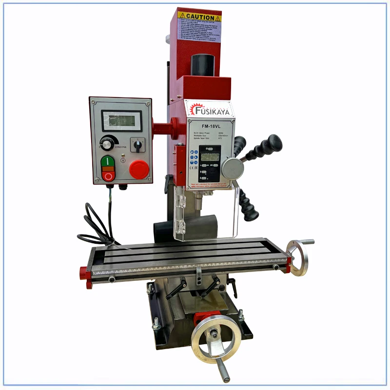 Metallfräsmaschine 900 W bürstenloser Motor Holzfräse Minimühle FM-18VL