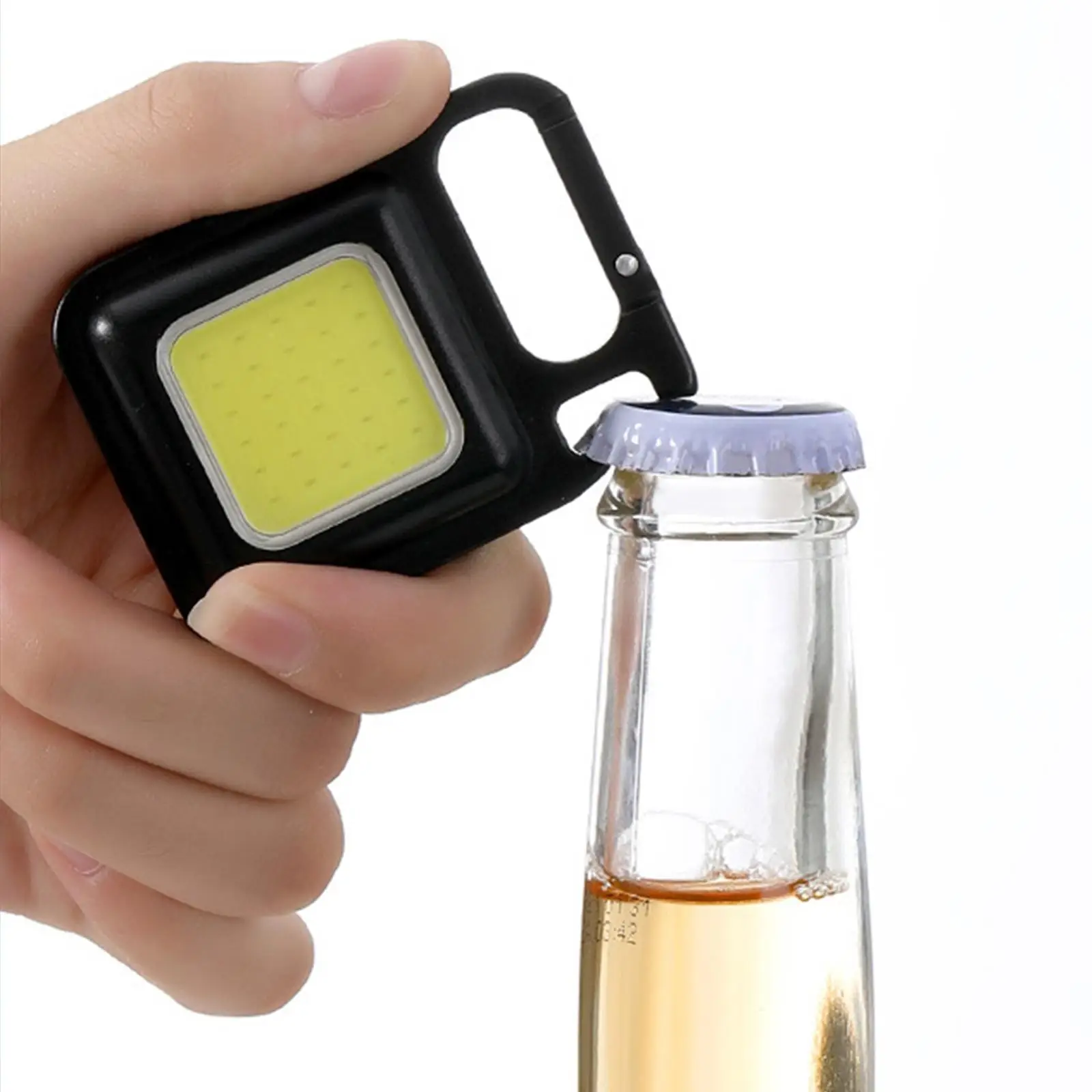 Portable COB Flashlight Waterproof Torch for Running Night Working Walking