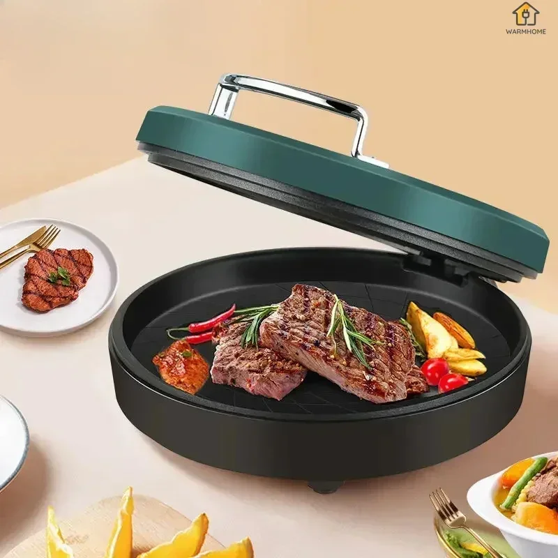 

Бытовая кухня, электрическая форма для выпечки яиц, блинов, машина, двусторонний нагрев, углубление, сэндвич-машина для завтрака