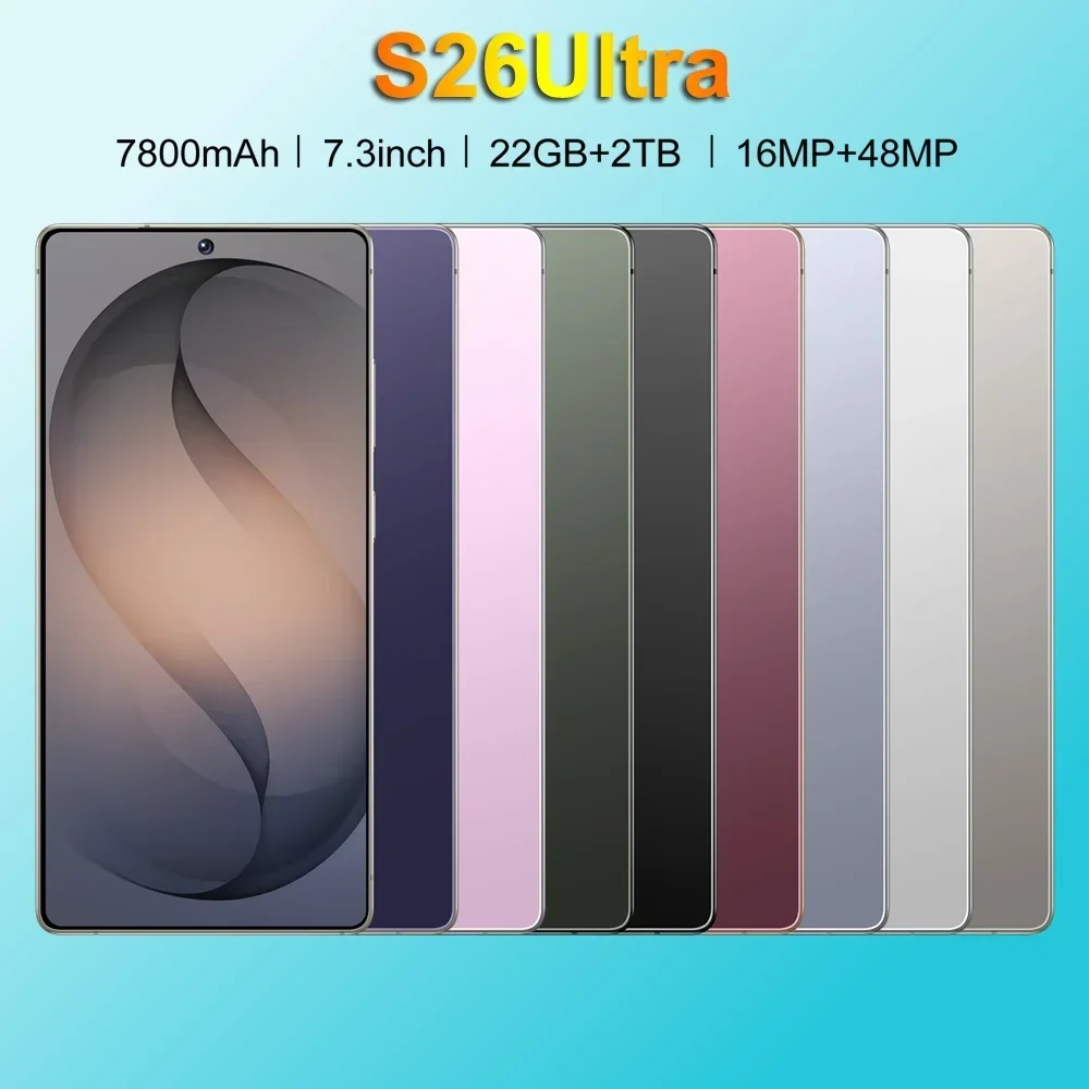 K-Touch Mobiltelefone C26 Ultra Smartphone Android 5G 7,3 HD Handy 22GB 2TB 7800mAh Octa-Core Entsperrt Dual-SIM 16+48MP Kamera – Detail 18