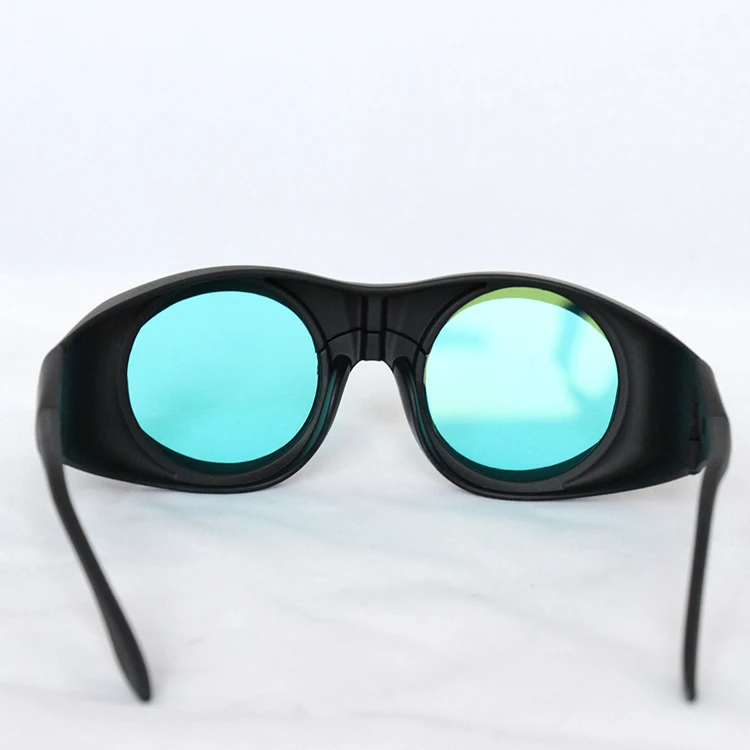 laser safety glasses for 680-1100nm O.D 7+ high VLT 75% 755nm 808 810nm 980nm 1064nm 1070nm lasers