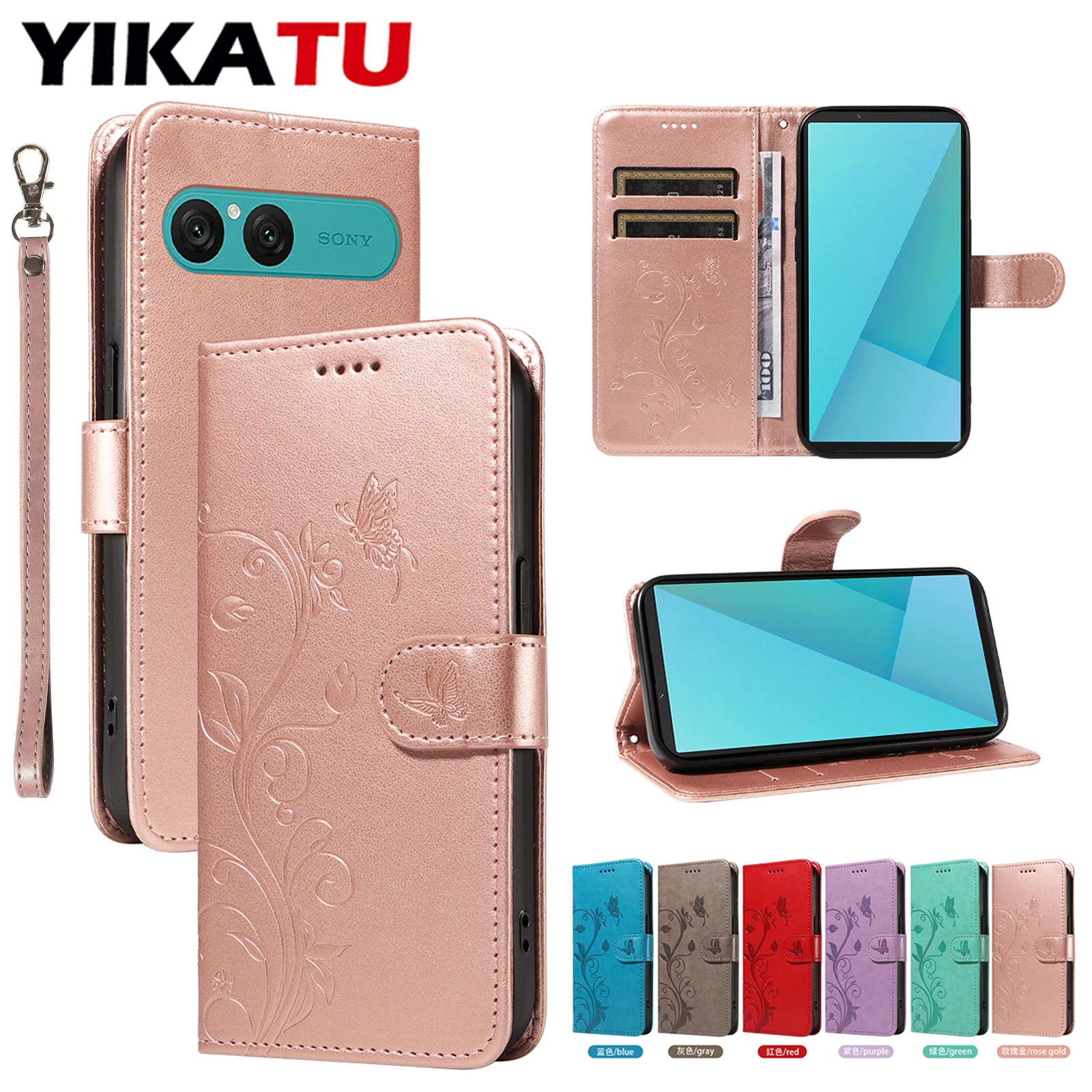 

Magnetic Flip Slot Wallet Case For Sony Xperia 10 IV 1 IV 5 IV 1 V 10 V 5 V Xperia 10 Vi 2024 1 Vi 1 Vii 10 Vii Anti Theft Brush