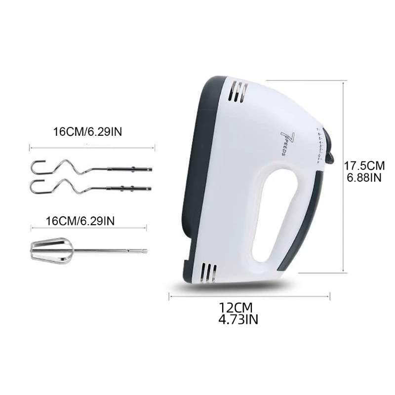 100W Electric Food Stand Mixer Cream Blender Dough Kneading 7 Speed Cake Bread Chef Machine Whisk Eggs Beater 220V Dropshipping