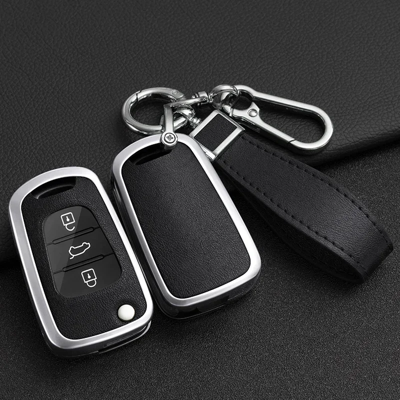 

Car Folding Key Case Cover Fob For Hyundai I20 I30 Elantra Azera Veracruz Veloster Kia Rio K7 K5 Sportage Sorento