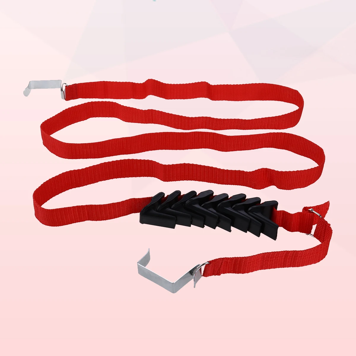 

Adjustable Over The Door Hanger Organizer Hook Rack For Bags Hats Coats Towels Space Saving Clothes Storage Holder Nylon Pvc