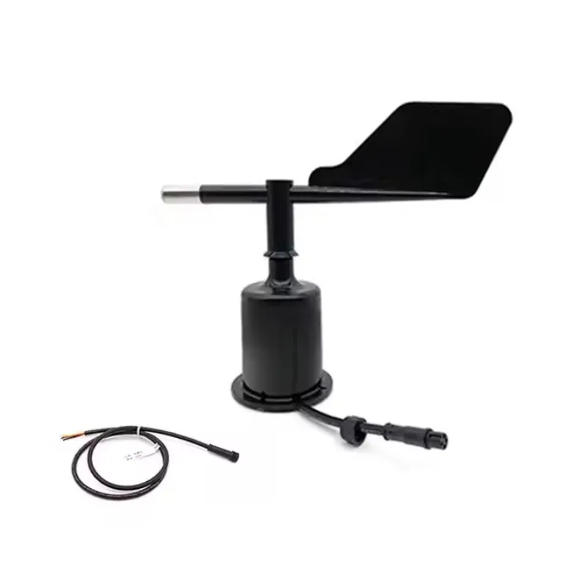 أداة قياس السرعة الإلكترونية عالية الدقة 9-30 فولت 0-5 فولت 4-20mA RS485 مستشعر اتجاه الرياح لعلم الأرصاد الجوية