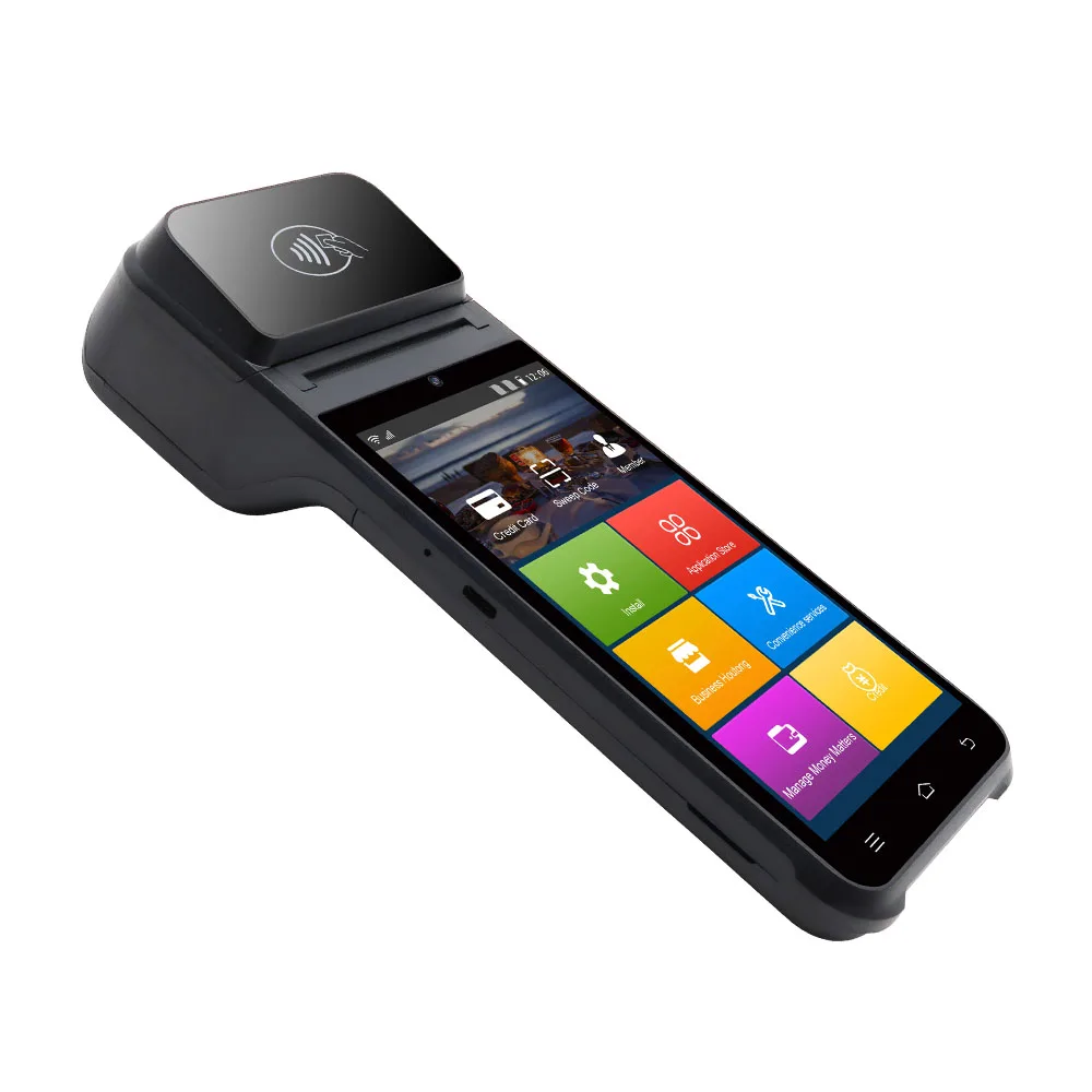 Z92 NFC POS 4G Wifi Billing Pos Machine ماكينة تسجيل المدفوعات النقدية المحمولة أندرويد Pos Terminal أنظمة نقاط البيع المتنقلة للبيع بالتجزئة