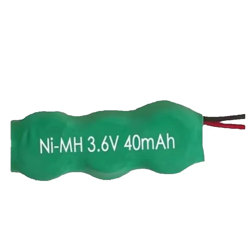 50Pcs/Lot NI-MH 3.6V 40MAh Rechargeable Battery For CMOS