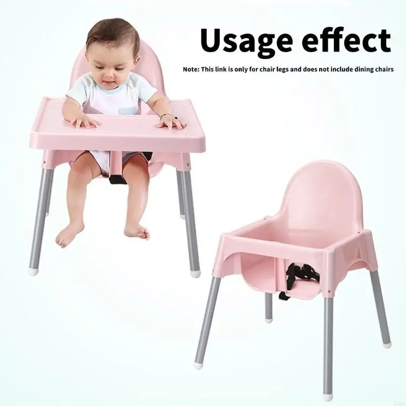 54DF 4 قطع ارتفاع قابل للتعديل ملحقات كرسي الأطفال للرضع كرسي مرتفع للساق من أجل ANTILOP #4