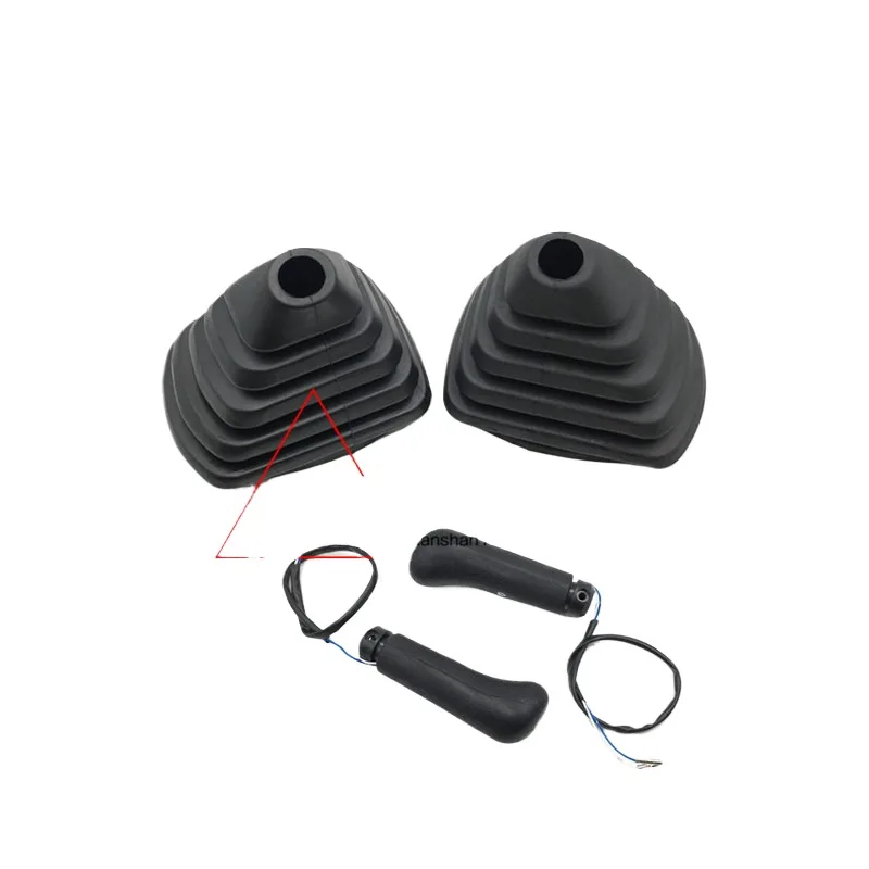 

For Caterpillar E320D/336D/330D/329D cab control lever handle rubber dust cover accessories Excavator