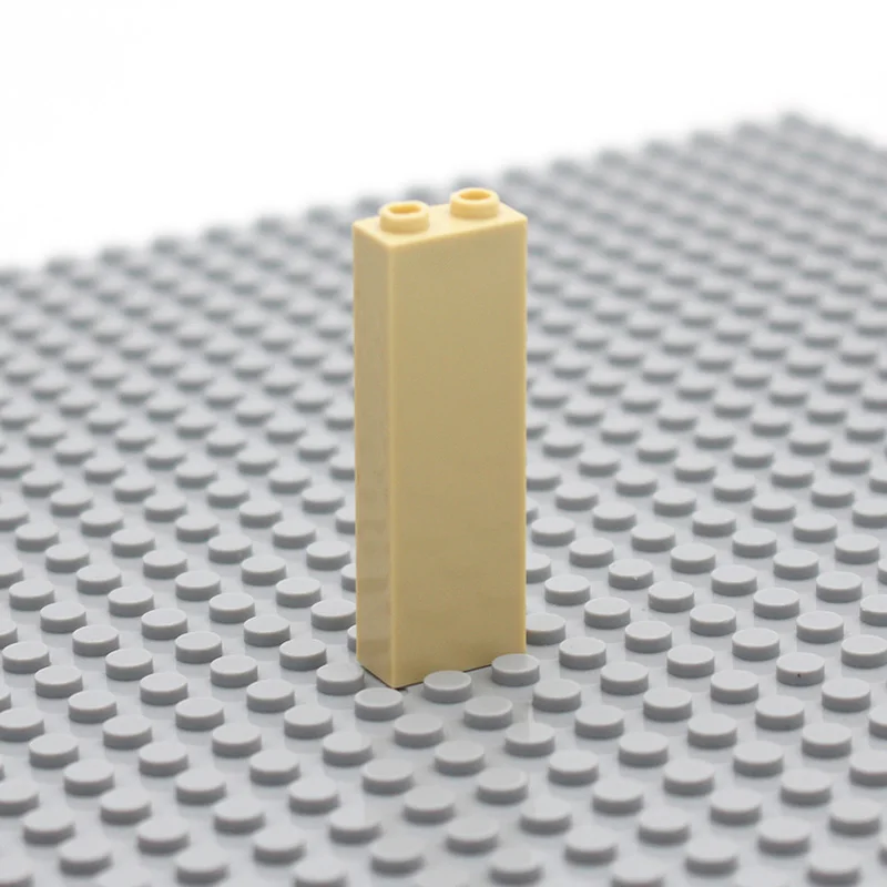 40pcs MOC Brick Parts 2454 Brick 1x2x5 Blocked Open Studs or Hollow Studs Classic Piece Building Block Toys Accessory