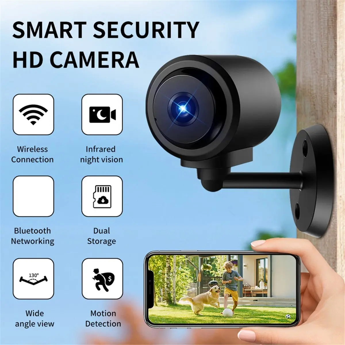 goodidea Mini 1080P Camera Wifi Smart Home IR Night Vision Indoor Micro IP Camcorder Security Surveillance Recorder Baby Monitor