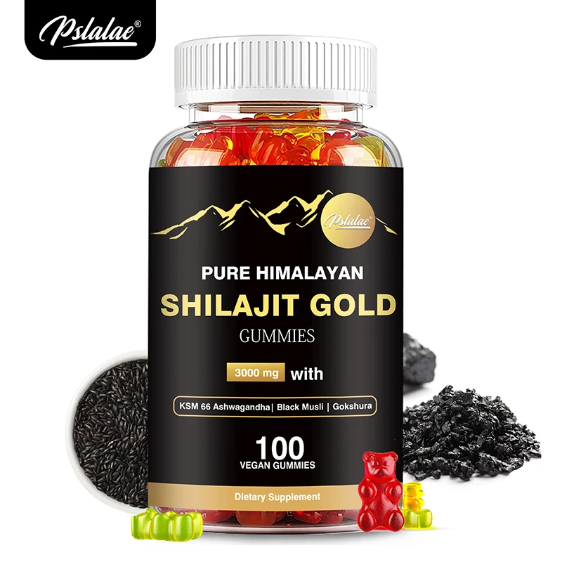 Shilajit Gold Gummies - Bones and Joints, Improving Energy, Endurance and Muscle Recovery