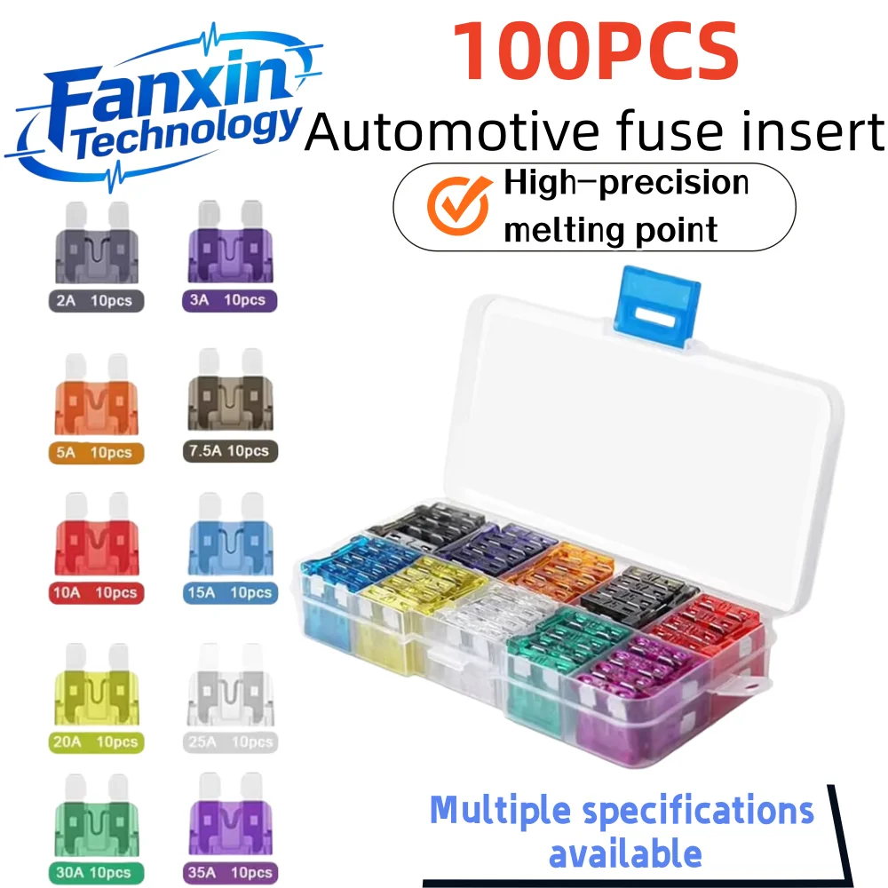 100Pcs,Auto Fuse Ki…