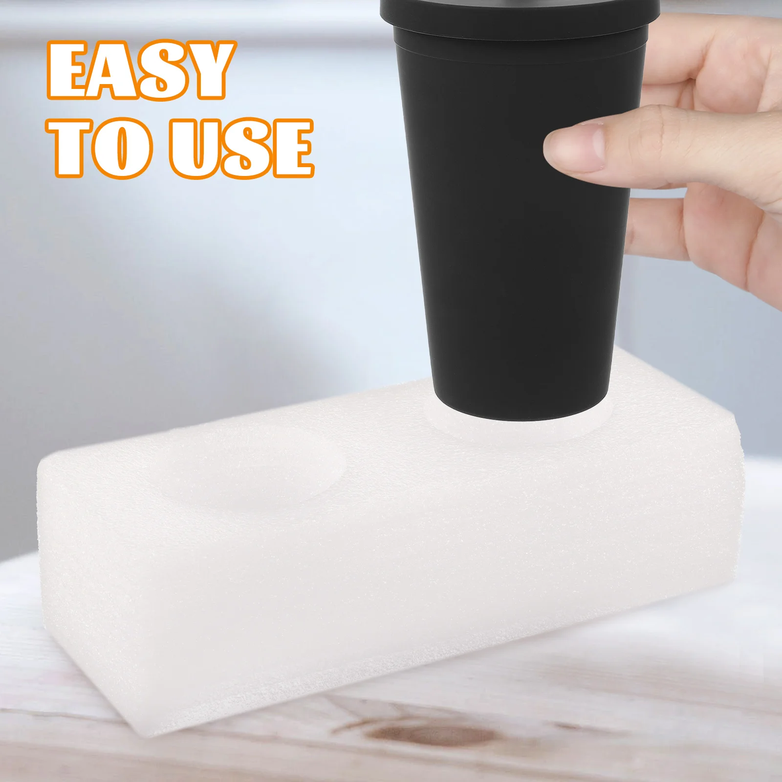 

2pcs Cup Holder Tray 2-Hole Takeout Beverage Carrier For Milk Tea Coffee Portable Drink Packing Stand For Office Picnic Party
