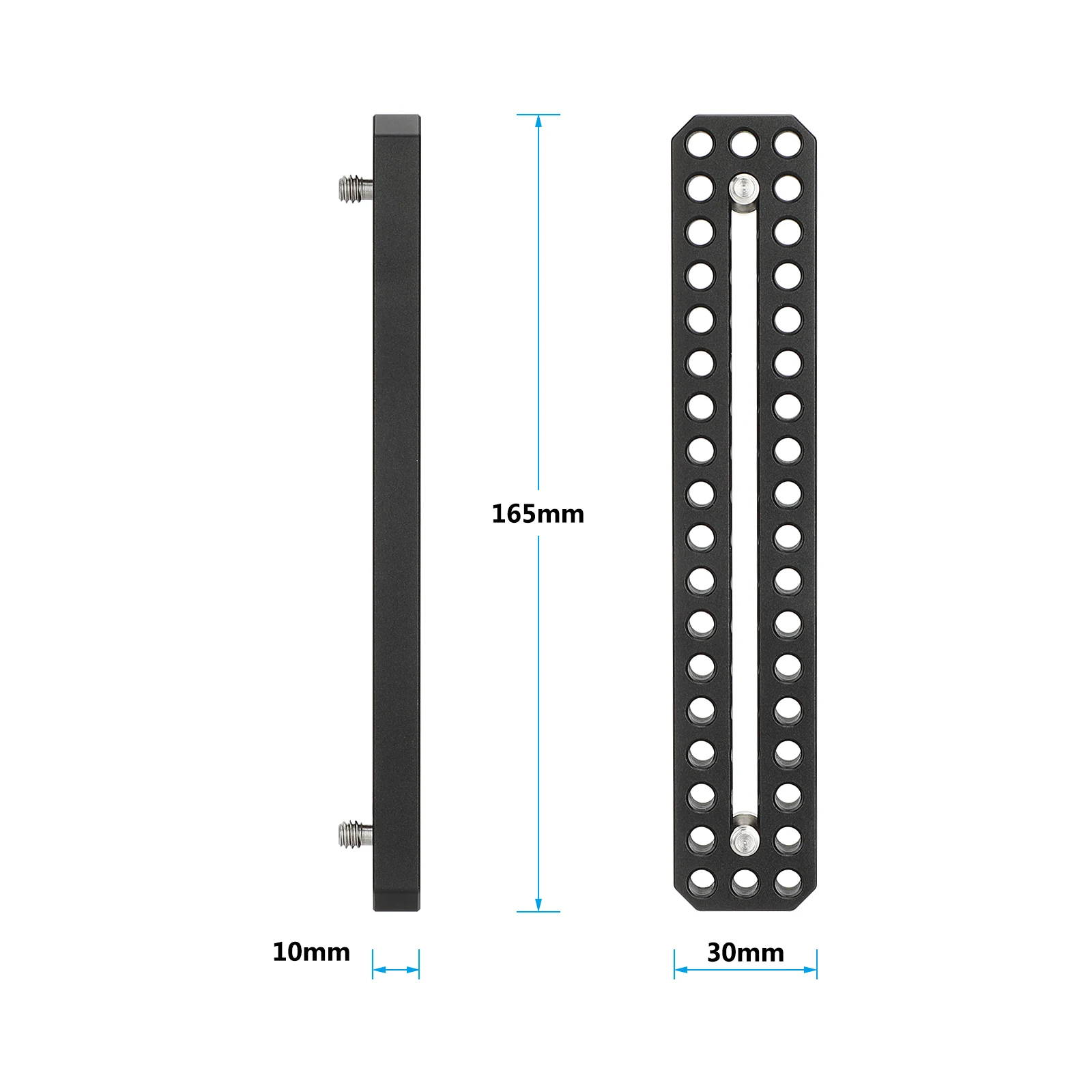 HDRIG  Extended Cheese Plate Camera Easy Baseplate Mounting Light Weight With 1/4inch Thread Holes For Photographic Accessories