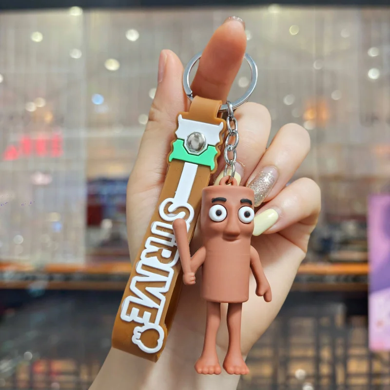 

Tralalero Tralala Keychains Tungtung Sahur Brainrot Anime Action Figures Key Ring Bags Car Key Pendant Kid Classic Toys Gift