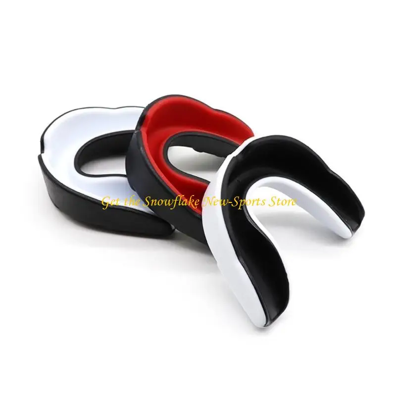 E56D Sports Mouthguard Sparring Mouth Guards Taekwondo Teeth Protectors for Boxing Bag Kickboxing Men Women Child