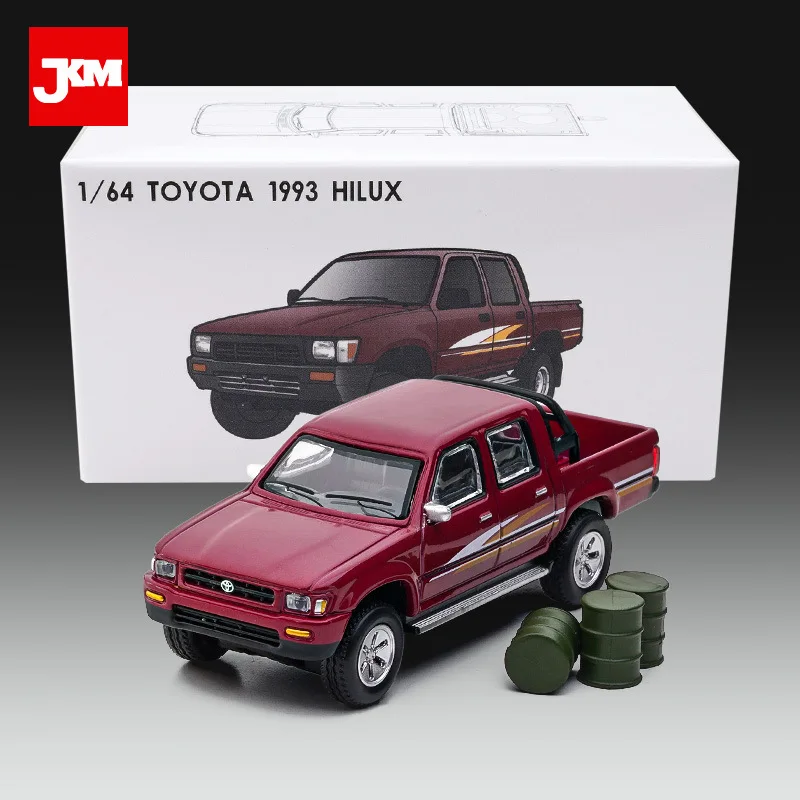 1:64 Toyota Hilux Off-road Vehicle Simulation Alloy Small-scale