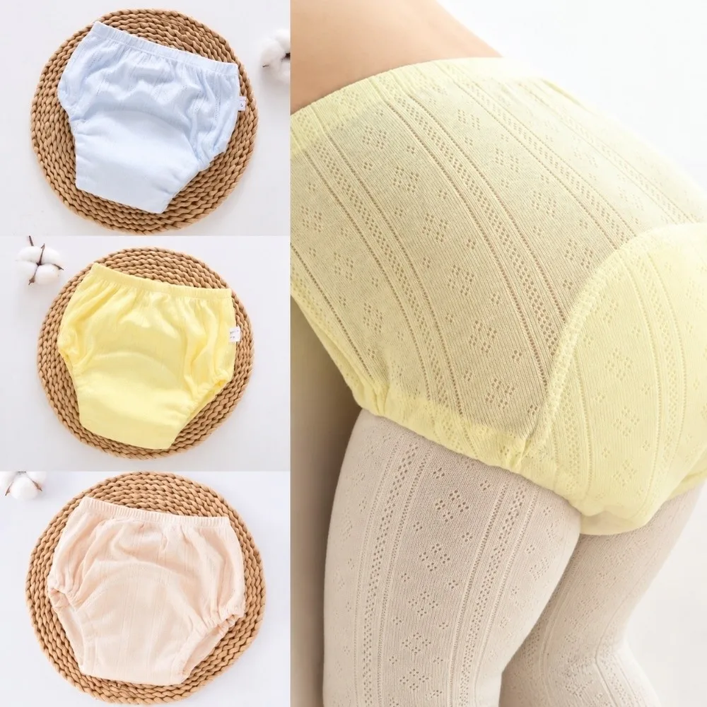 Convenient Breathable Baby Washable Diaper Absorbent Leakproof Baby Training Pants Reusable Diaper Pants for Infant Use