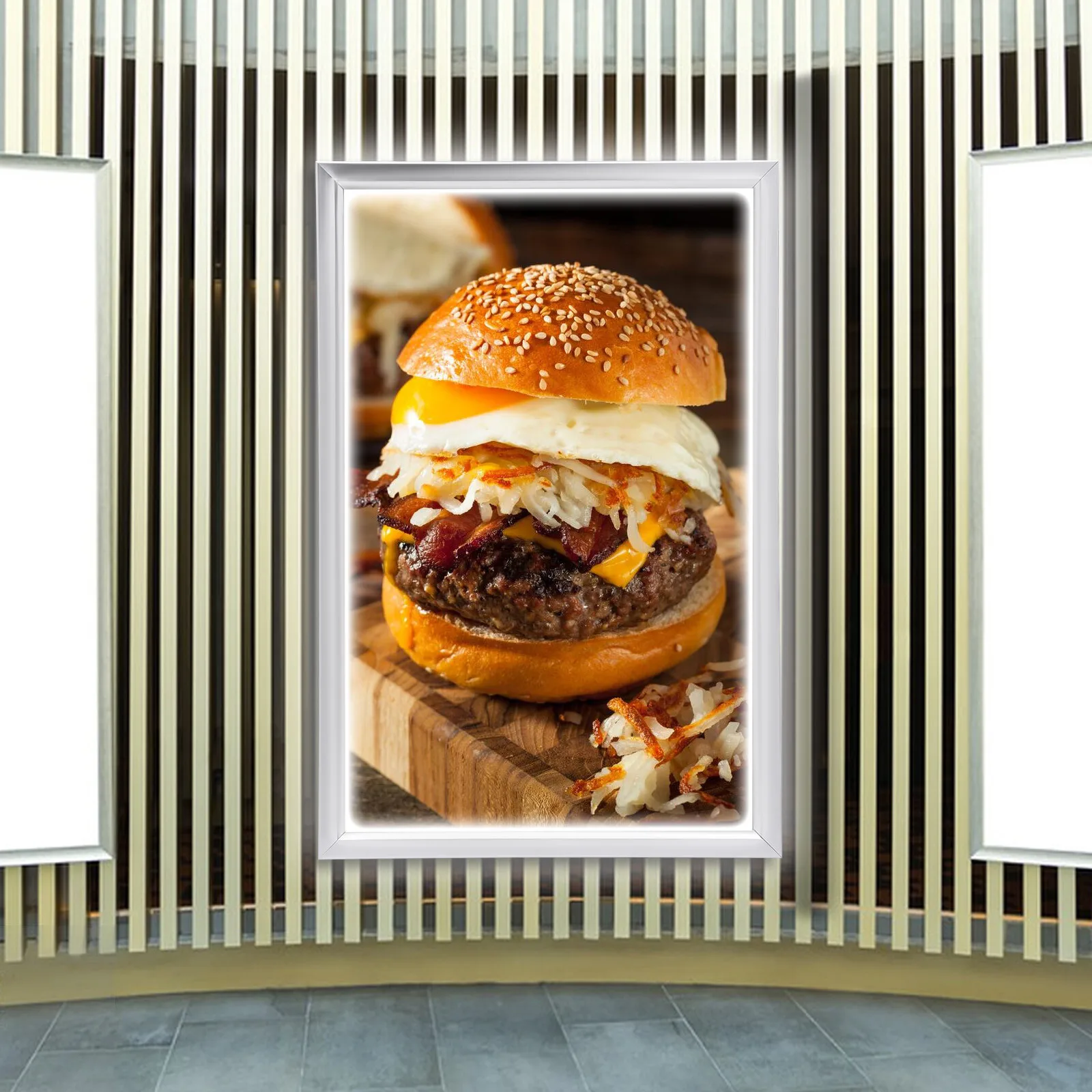 

2000lux Acrylic LED Light Box Backlit Movie Poster Art Picture Frame Advertising Display for Trade Shows Banks Hospitals
