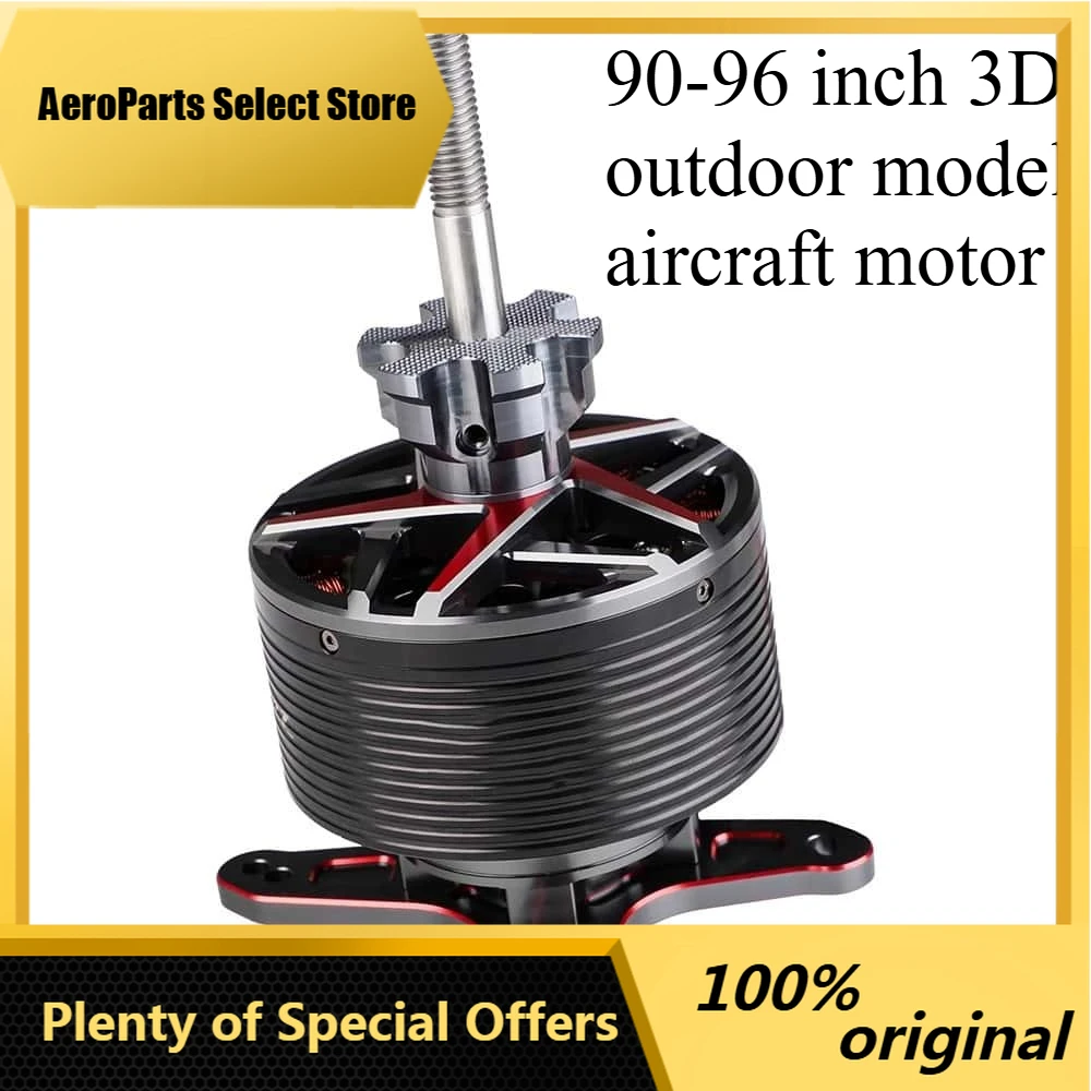 AeroPartsAM910 Motor 195kv 12S for 90-96 Inch 3D Outdoor Model Aircraft Replacement for 70CC - 80CC AMZ24*10