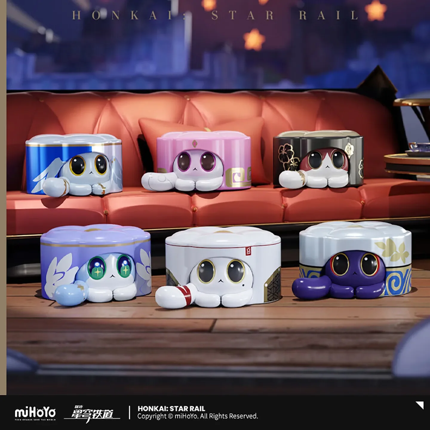 miHoYo Honkai Star Rail Critter Pick Ruan Mei Creations Vol 2 Stackable Mini Figure Blind Bag Collectible Desk Decor Gift