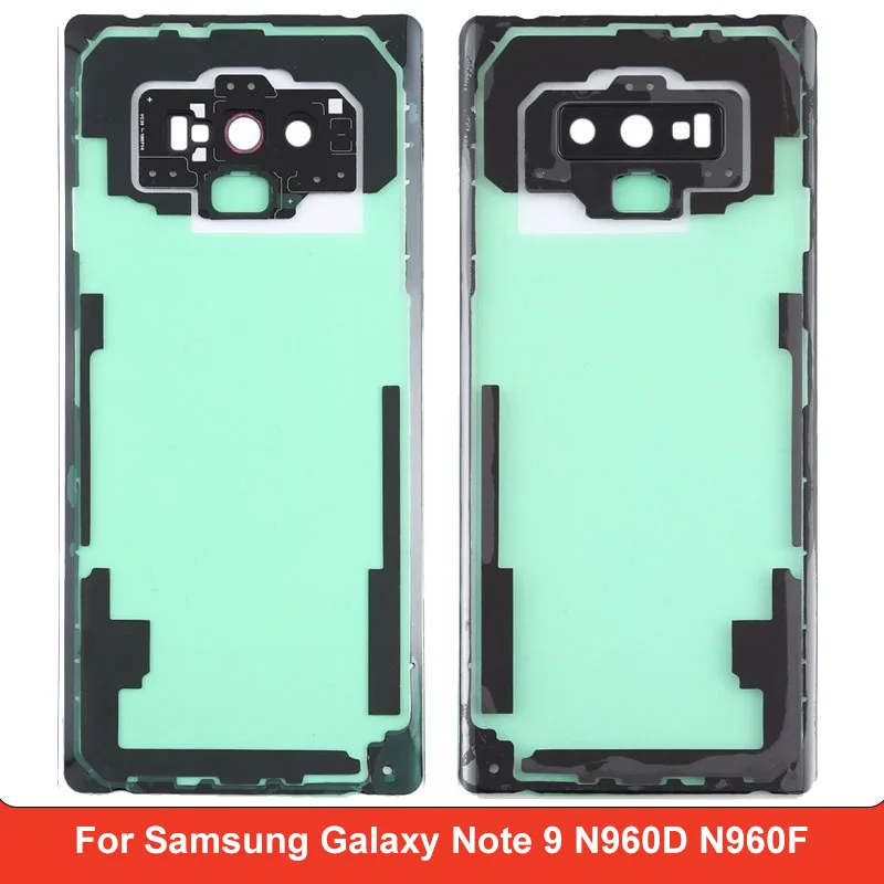 Transparent Battery Back Cover for Samsung Galaxy Note 9 N960D N960F back cover Repair Replacement Part