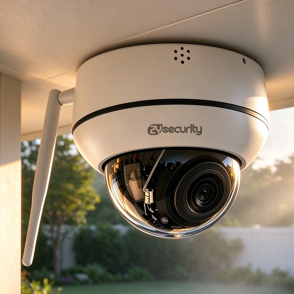 4K 8MP Dome Wifi PTZ IP Camera Outdoor Humanoid Tracking CCTV Surveillance Camera Indoor 2-way Audio Wireless Security Cameras