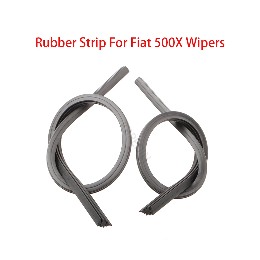 

1 комплект, резиновая полоса для заправки автомобильных дворников 14 дюймов, 26 дюймов для Fiat 500X 2014 2017 2019, аксессуары для щеток стеклоочистителей