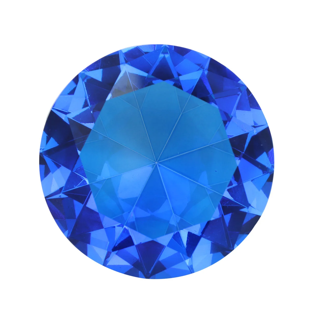

2Pcs Decor 60mm Artificial Crystal for Wedding Home Bridal Shower Romantic Faux Diamonds Faux Diamond