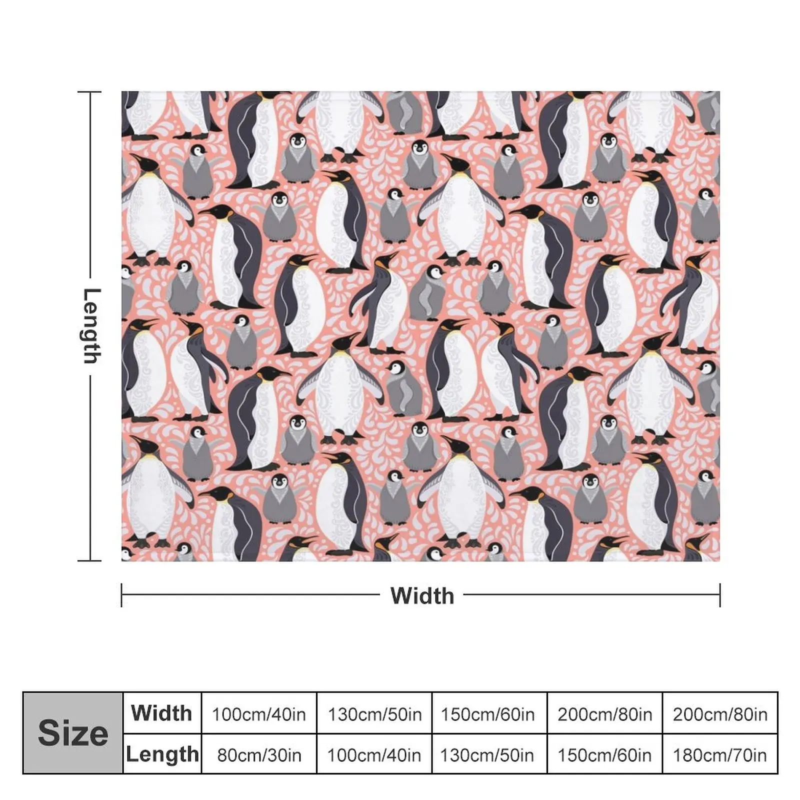 Emperor penguins and their cubs. Throw Blanket Luxury Brand Furry Soft Beautifuls Blankets