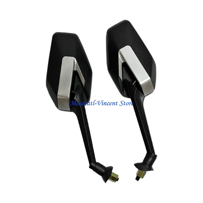 A70F Convex Rearview Mirrors For Electric Bikes Anti Shock ABS Enhances Visibility