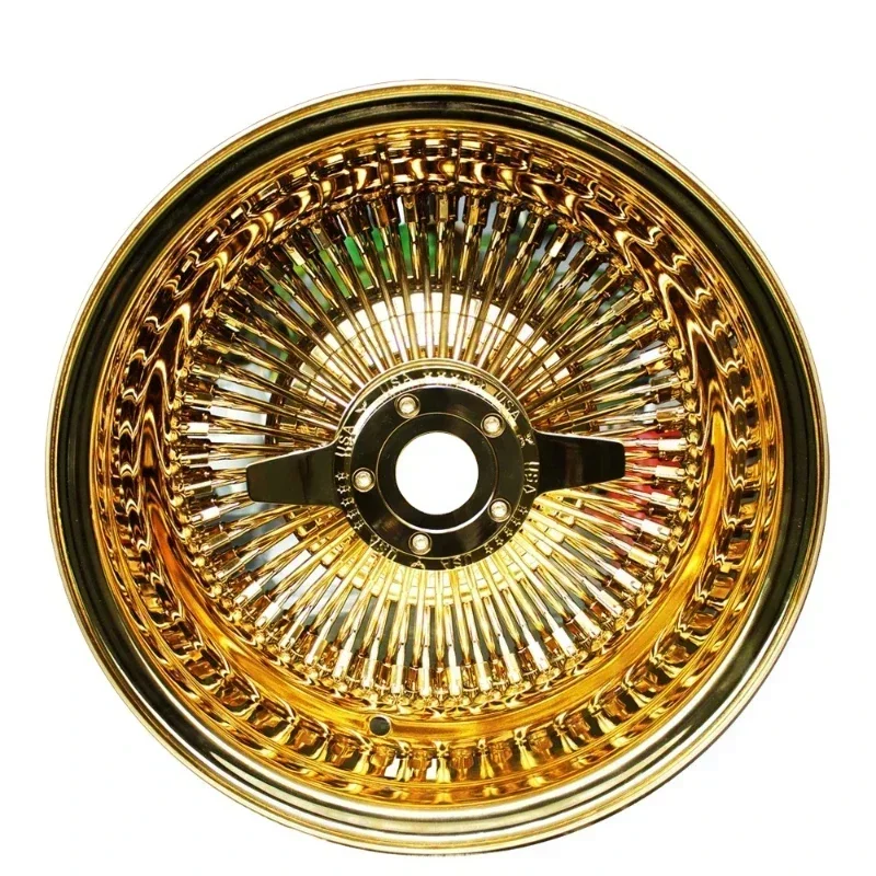 

Проволочное колесо 13x7 поставляется с адаптером для удара и проволочным колесом с молотковыми спицами.