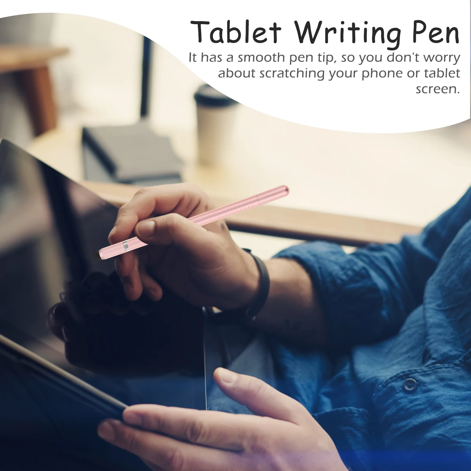 

2 Pcs Stylus Pen for Capacitive Touchscreens Tablet Universal Pens Tablets Aluminum Alloy