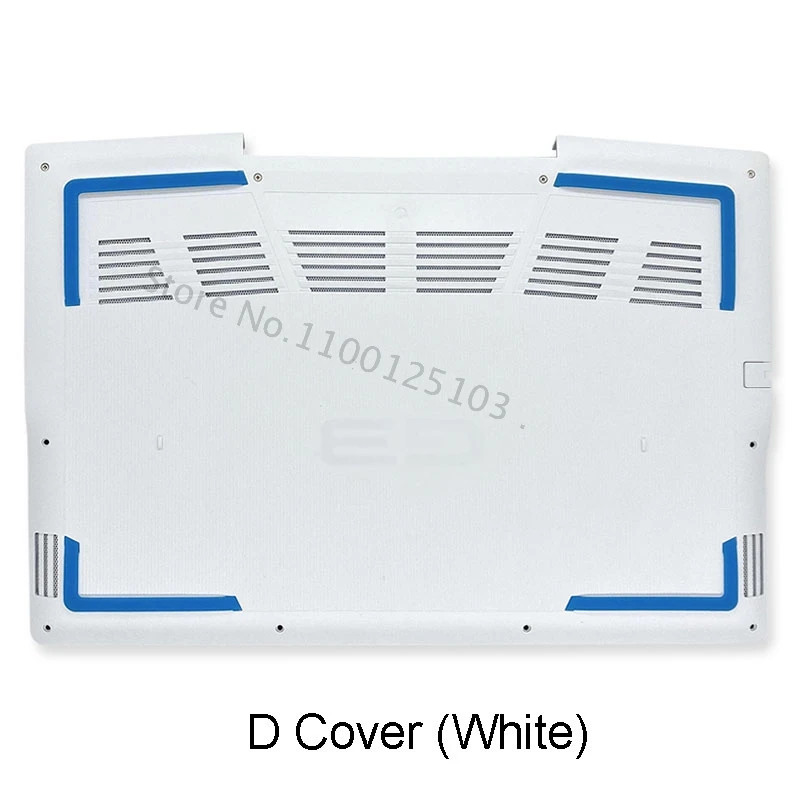 Imagem -04 - Portátil Lcd Capa Traseira para Dell g3 3590 Série Superior Capa Frontal Moldura Palmrest Inferior Case a b c d Dobradiças Branco 03hkfn Novo