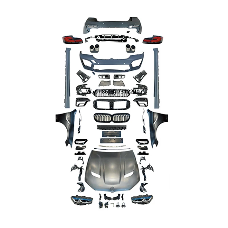 

Best Quality F10 Upgrade to G30 LCI 2022 M5 Bodykit for F10 Accessories Bodykit 5 Series F10 F18 Bodykit Change to M5