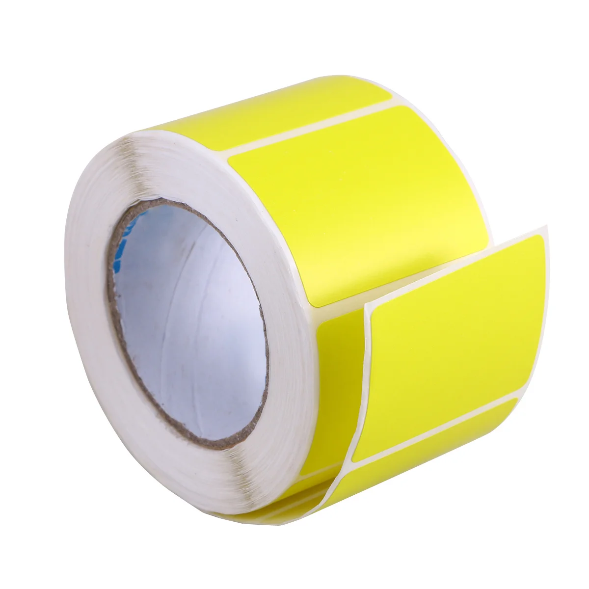 

Colored Thermal Shipping Labels Waterproof Oilproof Antifriction Self Adhesive Stickers Yellow Eco Friendly No Pollution