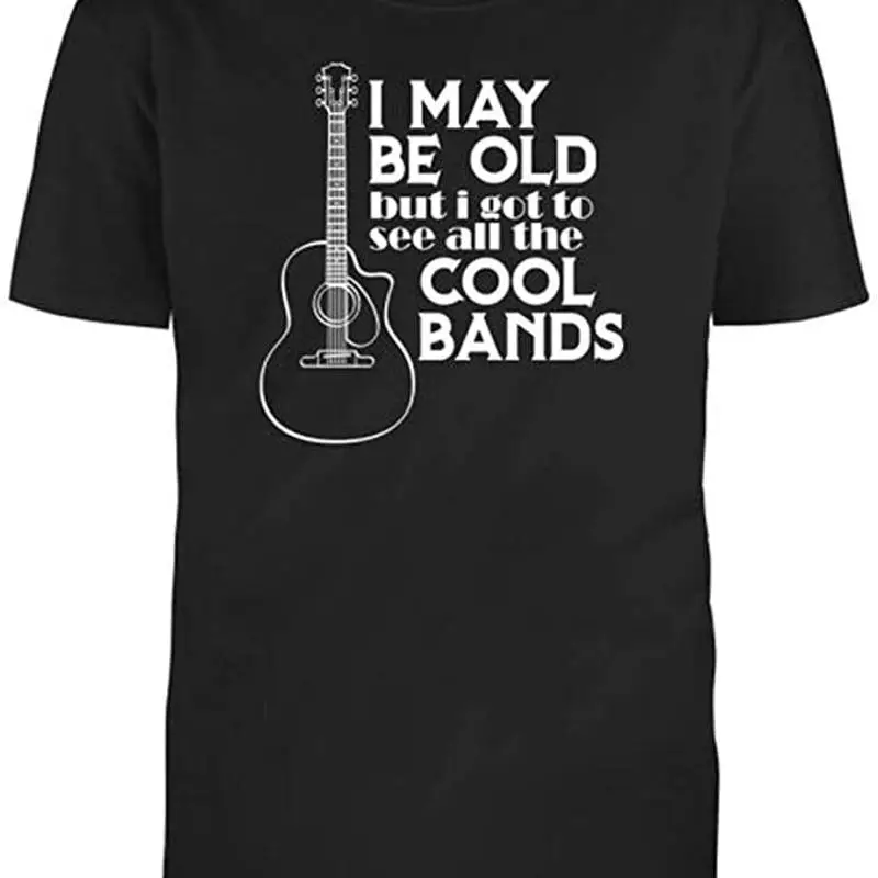 

Мужская черная хлопковая футболка с короткими рукавами «Я могу старый, но веселая»