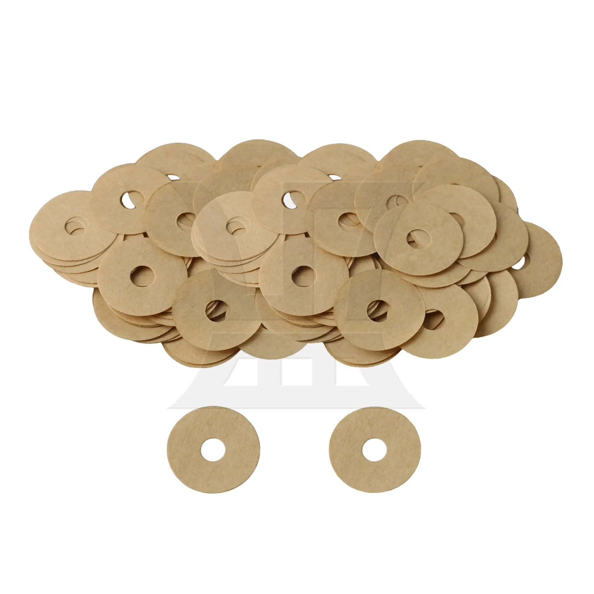 

Yibuy 180Pcs 22mm Dia 6mm Hole Dia Brown Piano Front Rail Regulating Punchings Keyboard Parts Balance Washers Repair Accessories