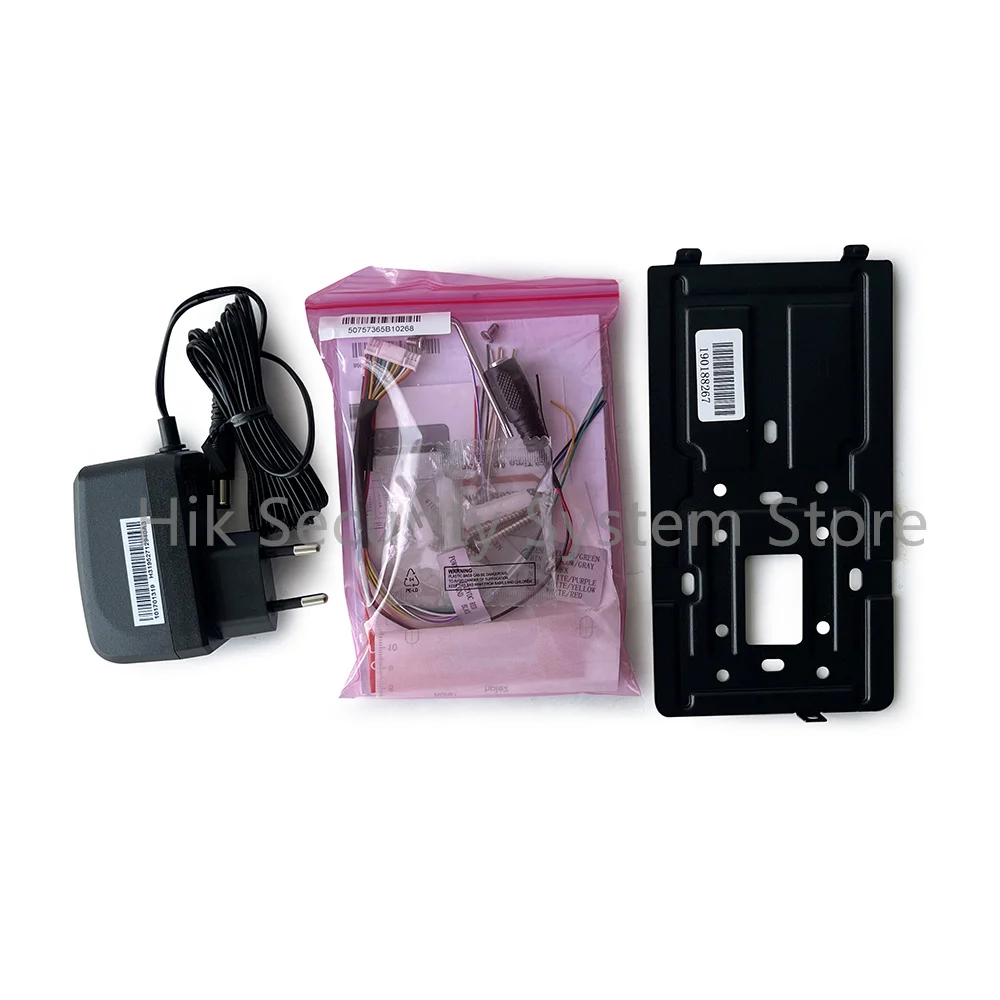 Hikvision WIFI IP ビデオインターホンドアステーション DS-K1T342MFWX-E1 4.3 インチ顔認識端末 LCD タッチスクリーン POE ドアベル