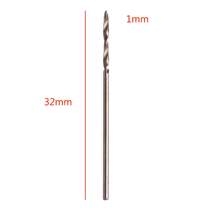 Bộ mũi khoan xoắn HSS, mũi khoan thép tốc độ cao 10 gói để khoan lỗ thả vận chuyển