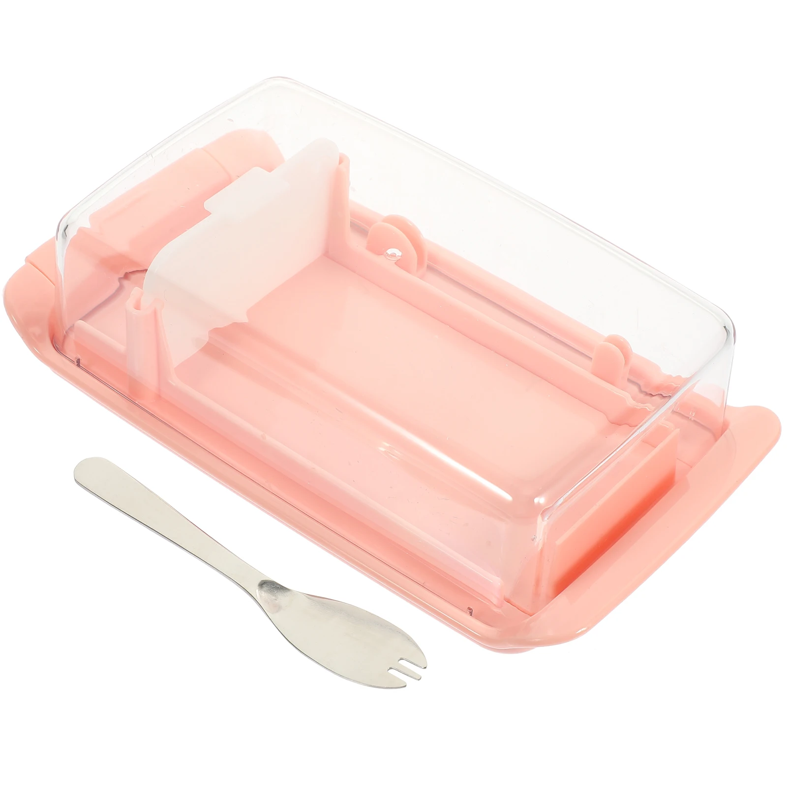 

Butter Storage Box Premium Material Sealed Dust Proof Fresh Hygienic Food Grade Easy Clean Home Tableware