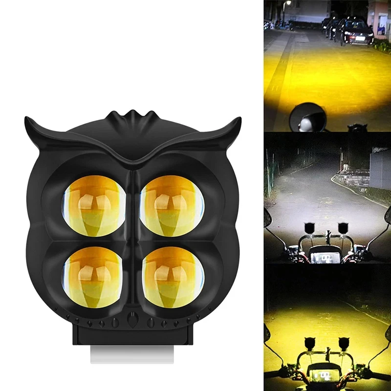 

Motorcycle Spotlights Led Owl Auxiliary motorcycle headlights for trk 502x Driving Motorcycle lights led motorcycleacressorias