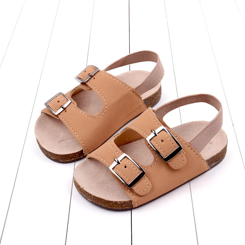 صندل صيفي لعام 2025 حذاء أطفال على الموضة جديد عالي الجودة للأولاد والبنات حديثي الولادة من عمر 0 إلى 18 شهرًا أحذية للأطفال الرضع BCS3129