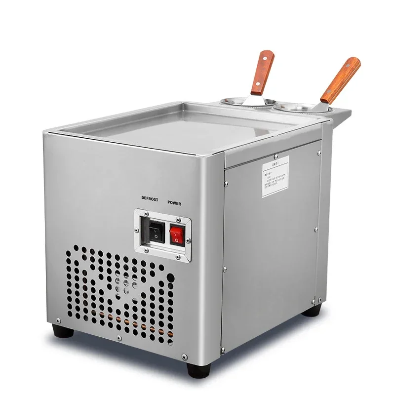 SAT Machine à Crème Glacée Électrique Commerciale, 220V, pour Rouleau de Yogourt, Frutta Inconnu
