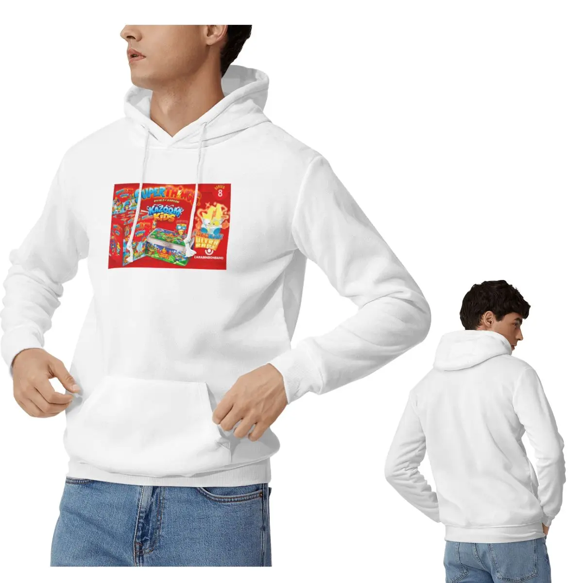 

Толстовки Superthings для мужчин и женщин, повседневные пуловеры, модные толстовки с капюшоном и длинными рукавами, осень-зима