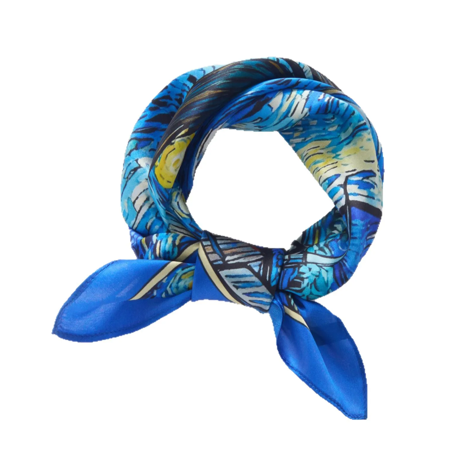 

Универсальный тонкий шелковый шарф для повседневной носки, шарф из тутового шелка, шарф из натурального шелка, женский шарф, краватка.